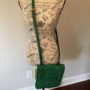 Patricia Nash NWT Green Crossbody purse!